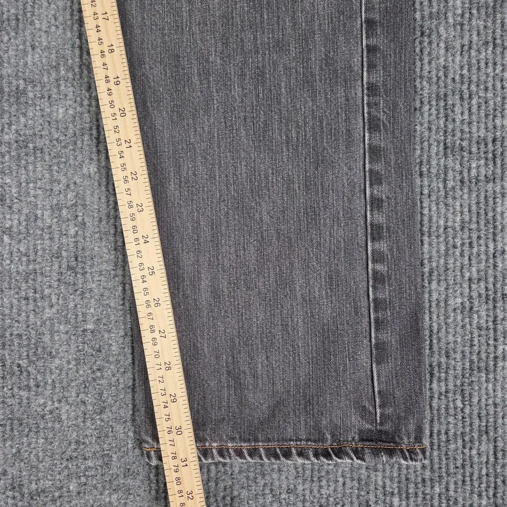 Levis 501 Original Straight Leg‎ Button Fly Grey Denim Jeans Mens W38 L32